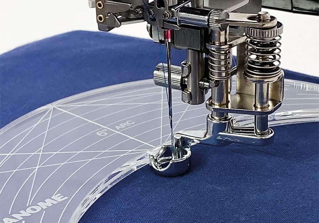 Лапка для стегания по шаблону (для машин с шириной строчки 9мм и 7мм) - фото №2