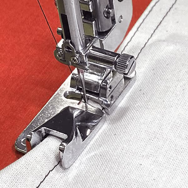 Лапка для запошивального шва шириной 9мм для машин с горизонтальным челноком