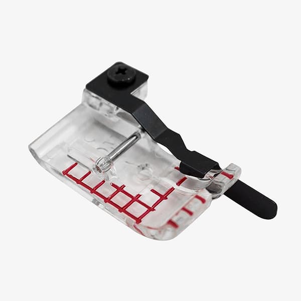 Лапка прозрачная с отступом 1/4" для прямой строчки (для машин с шириной строчки 9мм)