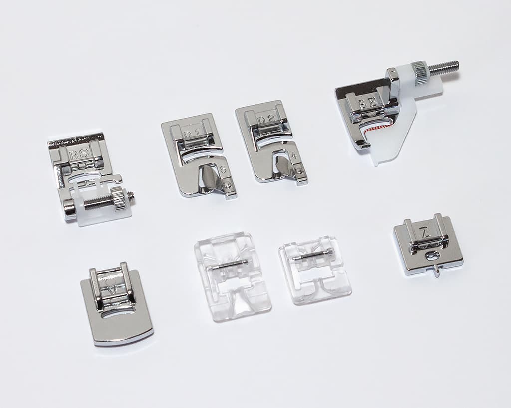 Набор аксессуаров для модных и стильных изделий (для машин с шириной строчки 9мм) - фото №2