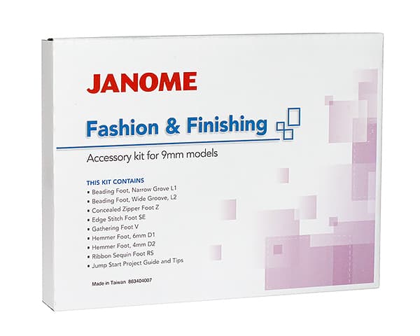 Набор аксессуаров для модных и стильных изделий (для машин с шириной строчки 9мм)