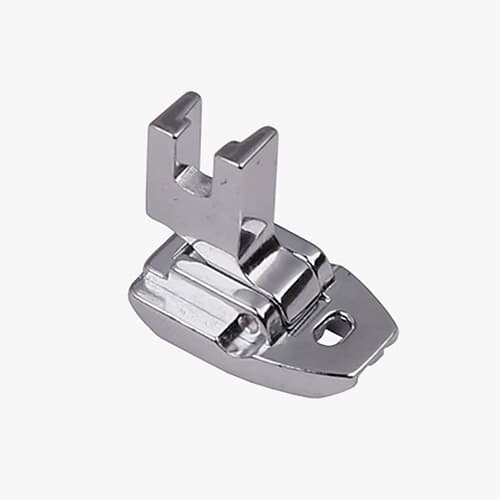 Лапка для пришивания потайной молнии для машин с вертикальным челноком