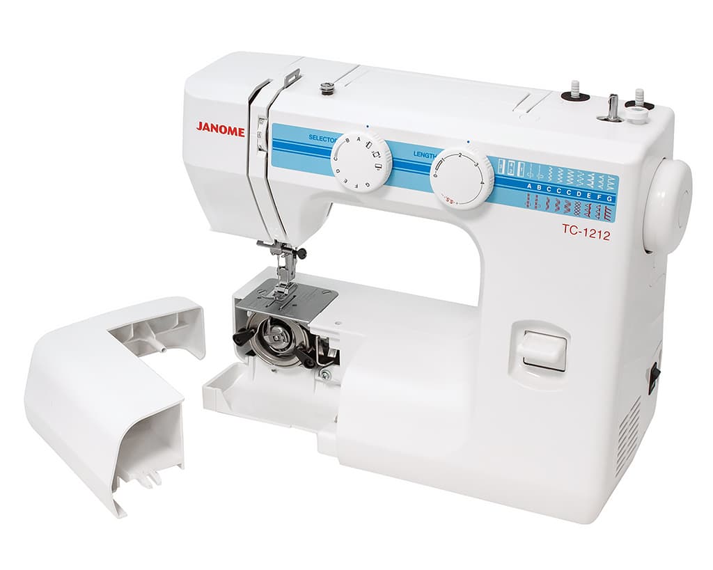 Электромеханическая швейная машина Janome TC-1212 - фото №12