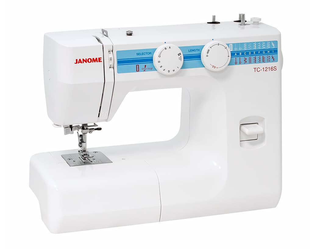 Электромеханическая швейная машина Janome TC-1216S - №12