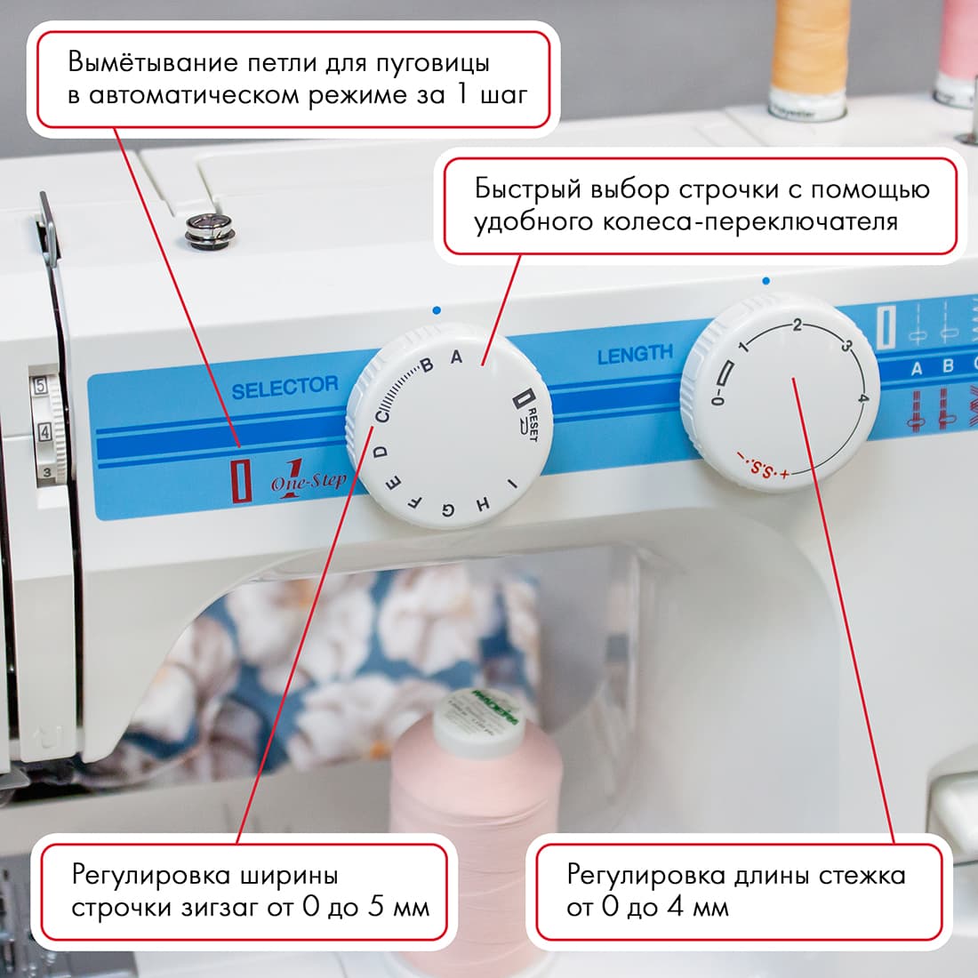 Электромеханическая швейная машина Janome TC-1216S - фото №4