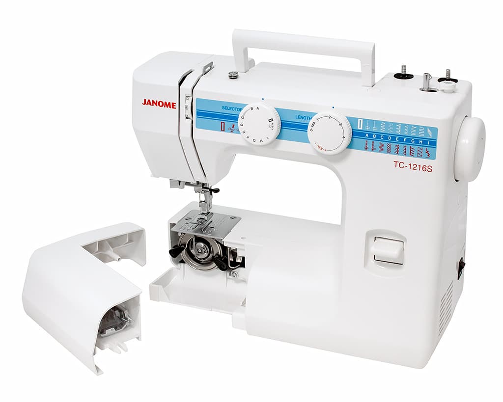 Электромеханическая швейная машина Janome TC-1216S - фото №13