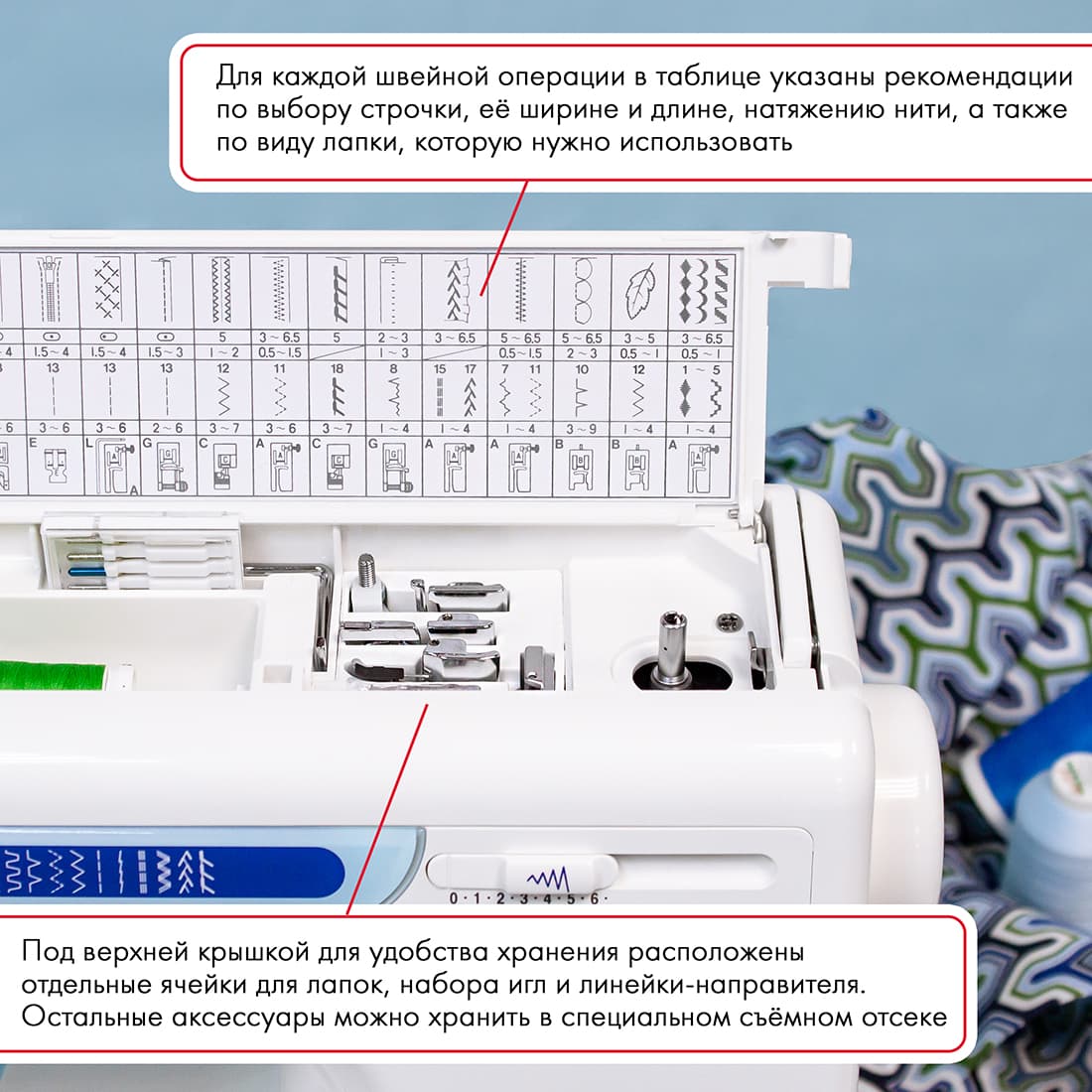 Электромеханическая швейная машина Janome My Excel 1221 - фото №6