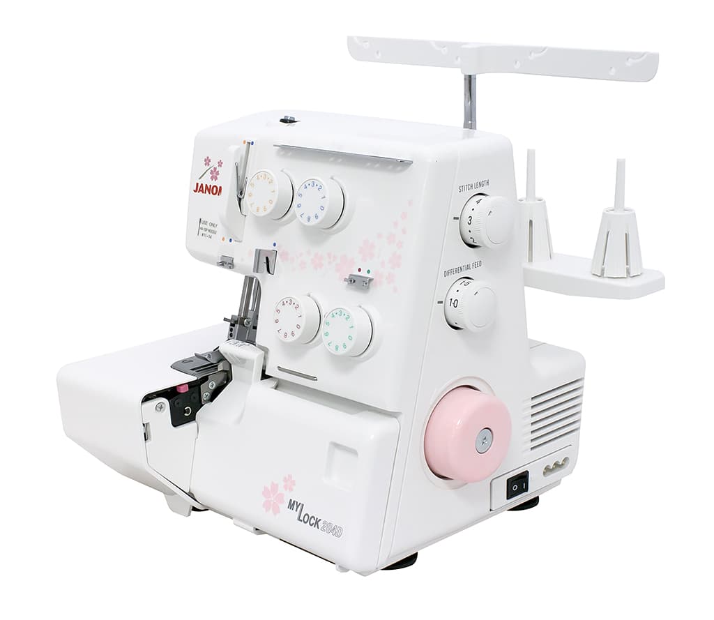 4-x (3-x) - ниточный оверлок Janome 204D - фото №13