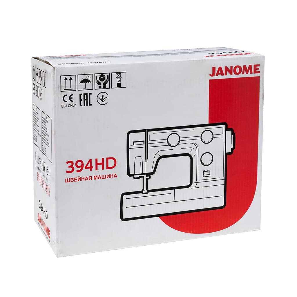 Электромеханическая швейная машина Janome 394HD - фото №15