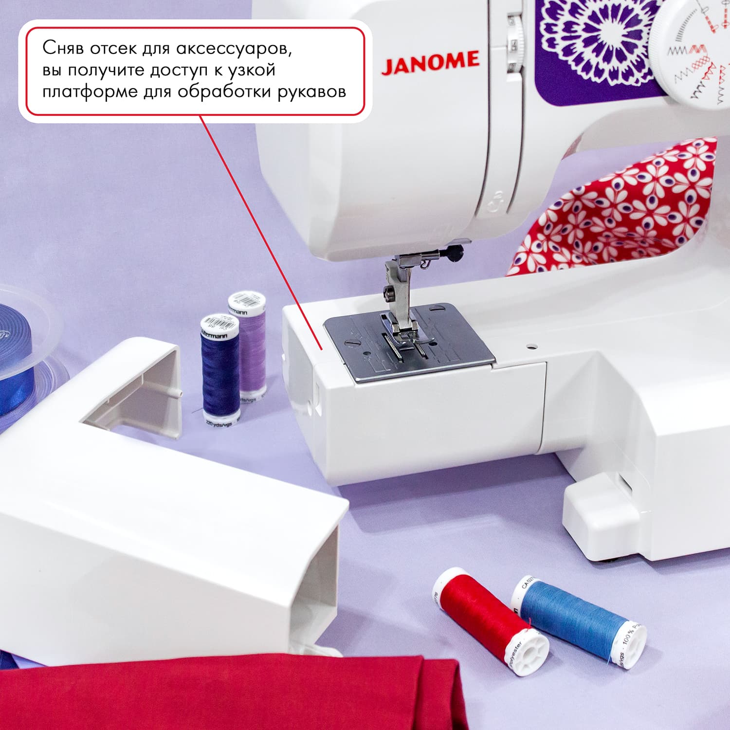 Электромеханическая швейная машина Janome 4400 - фото №6