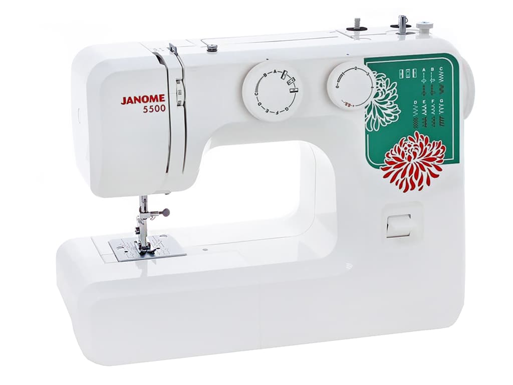 Электромеханическая швейная машина Janome 5500 - №10