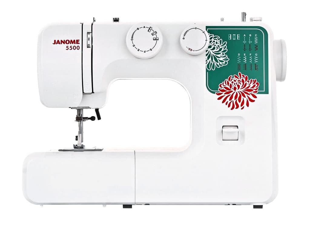 Электромеханическая швейная машина Janome 5500 - фото №2