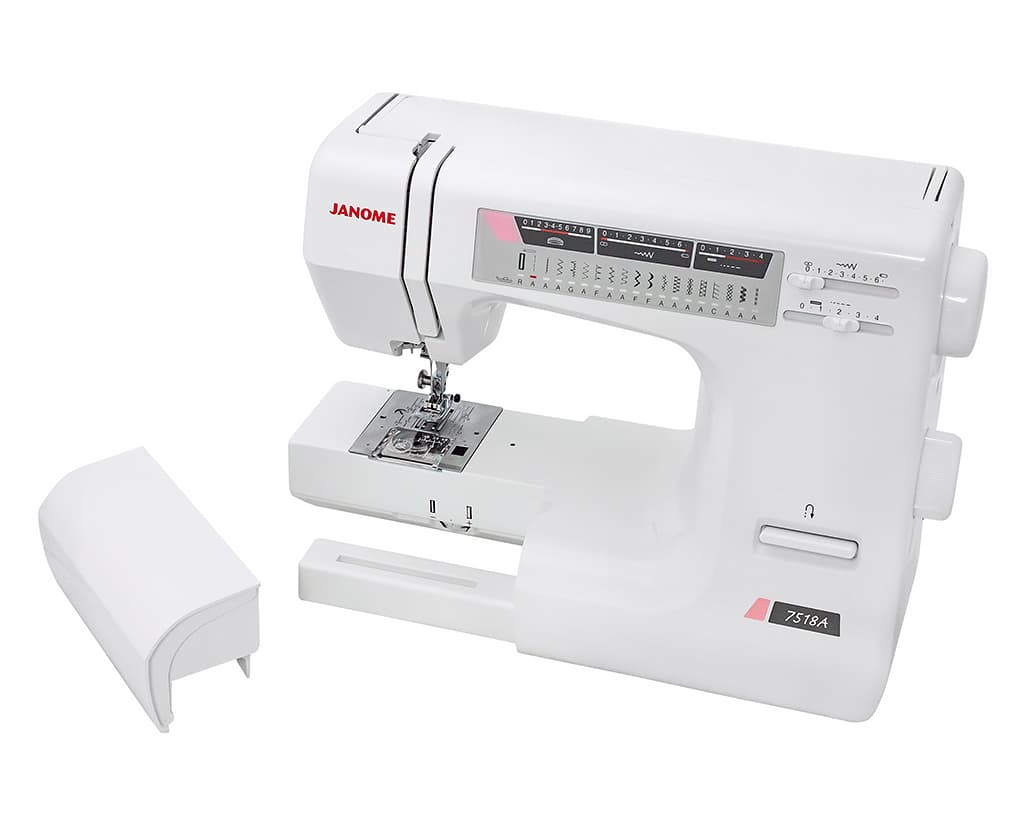 Электромеханическая швейная машина Janome 7518A (с жестким чехлом) - фото №17