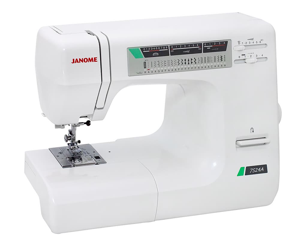 Электромеханическая швейная машина Janome 7524A (с жестким чехлом) - №14