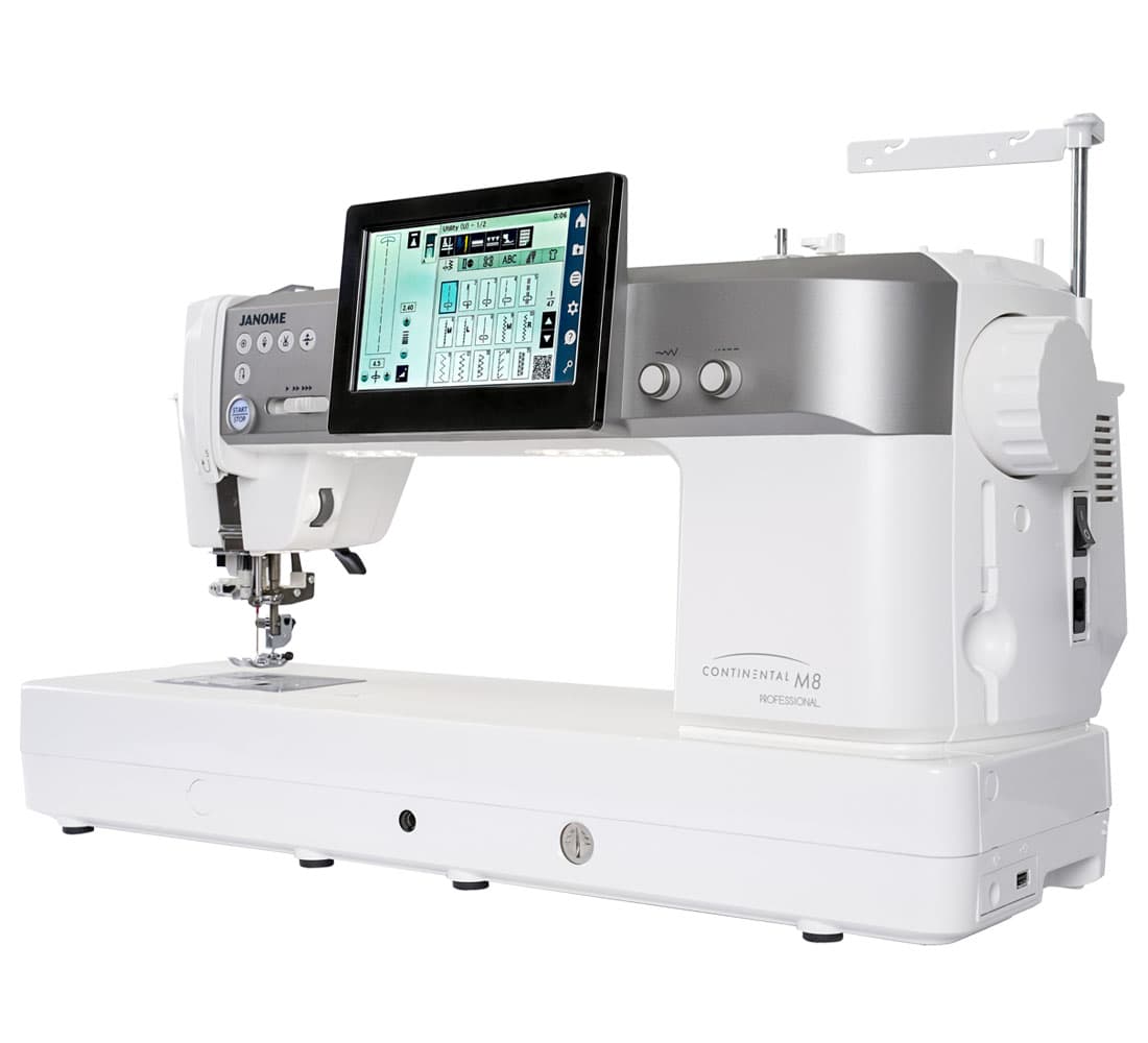 Швейная машина с микропроцессорным управлением Janome Continental M8 Professional