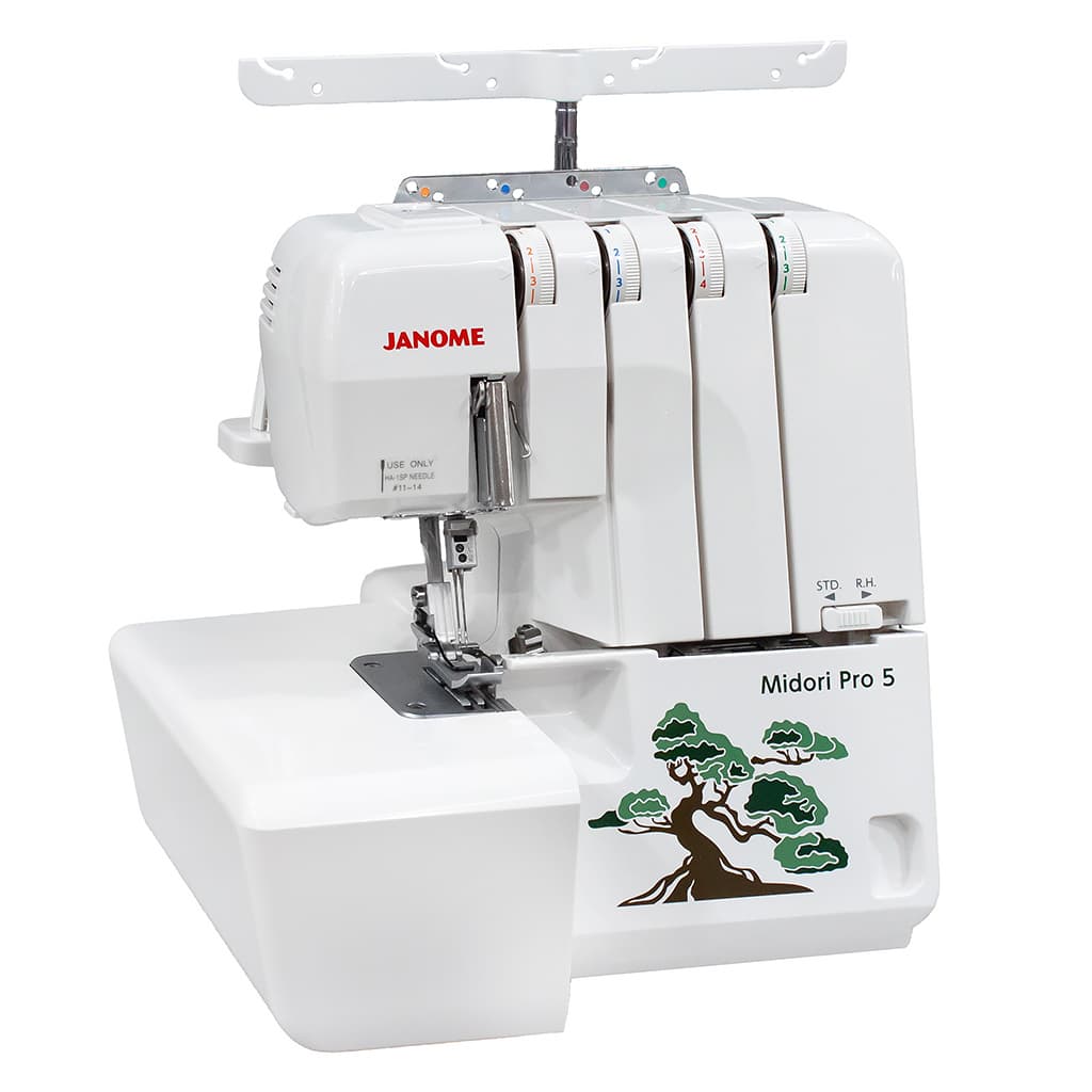 4-x (3, 2-x) - ниточный оверлок Janome Midori Pro 5 - №14