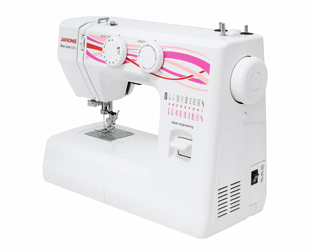 Электромеханическая швейная машина Janome Sew Line 500s - фото №3