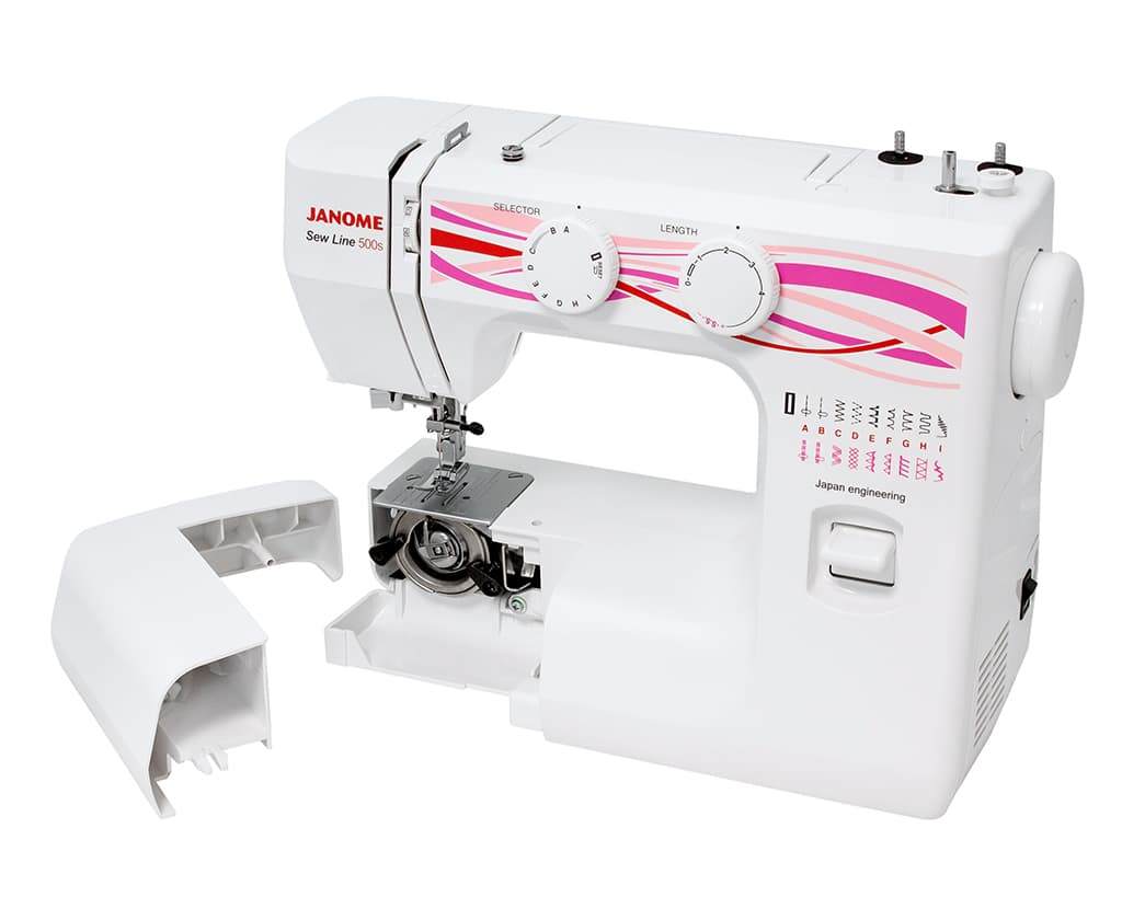 Электромеханическая швейная машина Janome Sew Line 500s - фото №4
