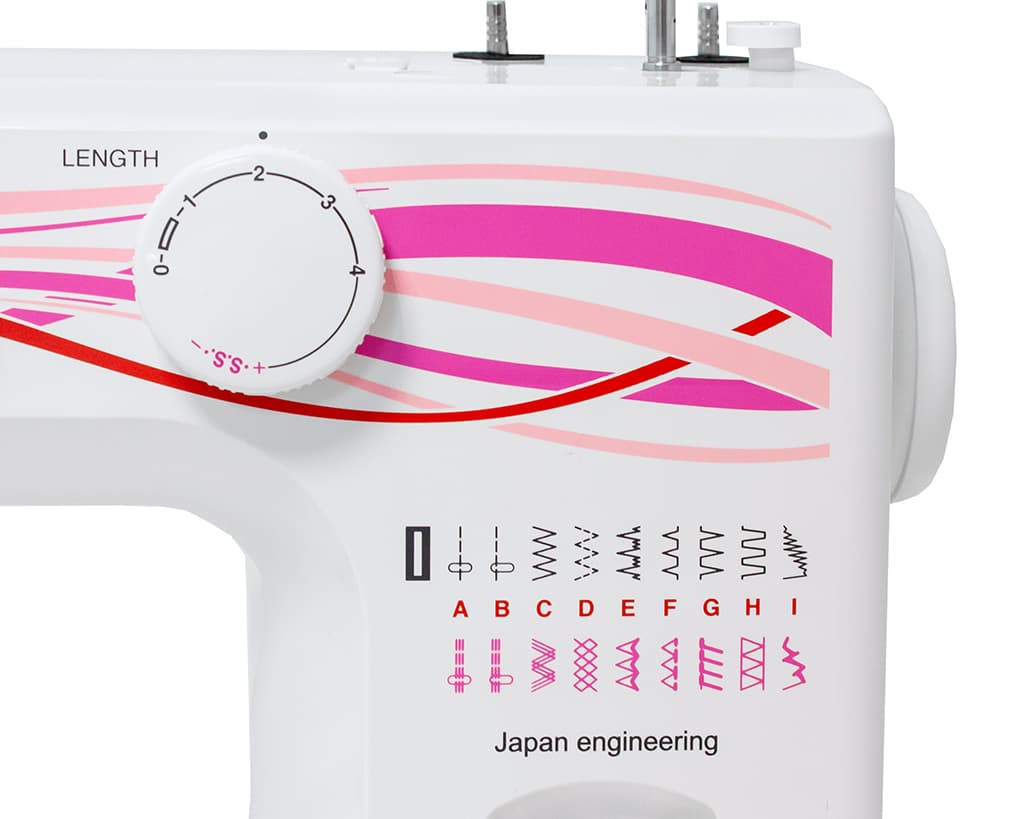Электромеханическая швейная машина Janome Sew Line 500s - фото №6