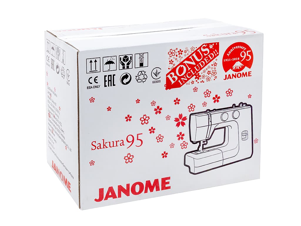 Электромеханическая швейная машина Janome Sakura 95 - фото №9