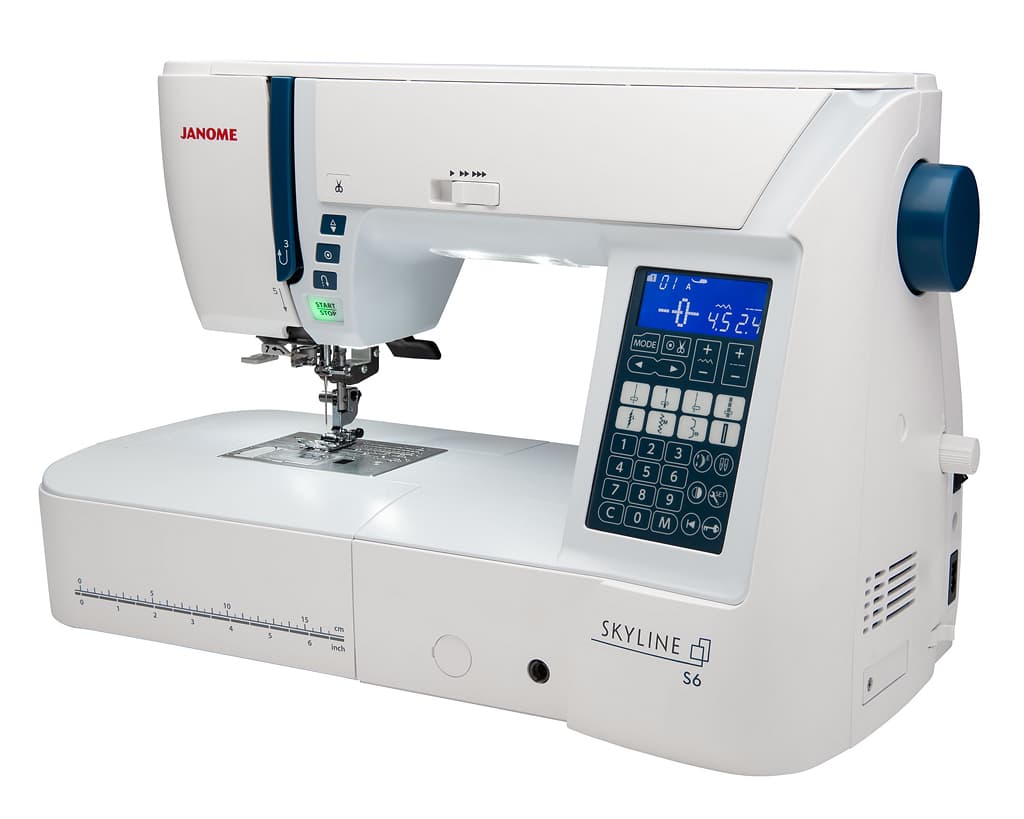 Швейная машина с микропроцессорным управлением Janome Skyline S6 - фото №21