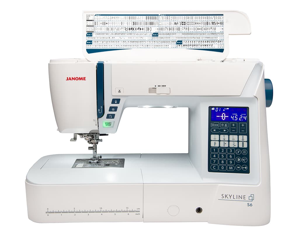 Швейная машина с микропроцессорным управлением Janome Skyline S6 Anniversary Edition - №21