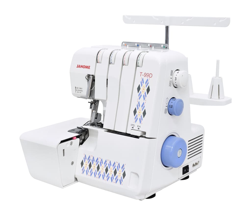 4-x (3, 2-x) - ниточный оверлок Janome T-99D - фото №3