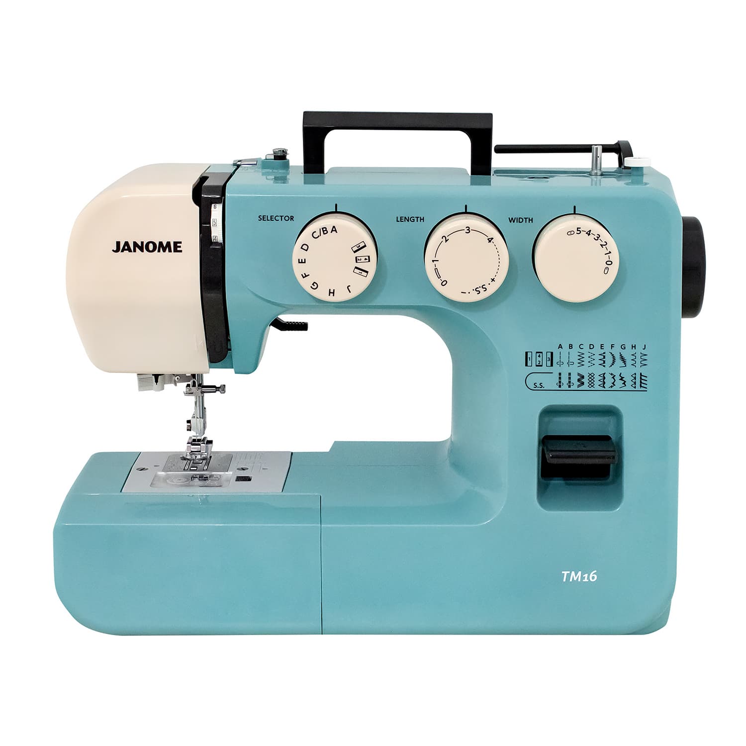 Электромеханическая швейная машина Janome TM16 - фото №16