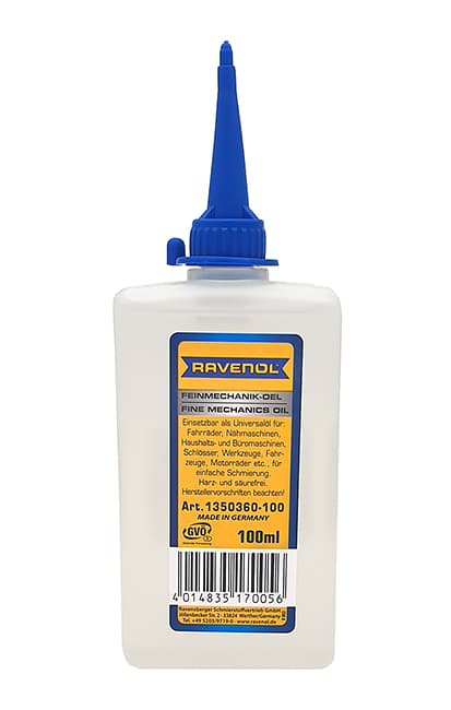 Масло для швейных и вязальных машин Ravenol Feinmechanik-Oel, 100мл