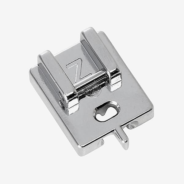 Лапка для пришивания потайной молнии для машин с вертикальным челноком