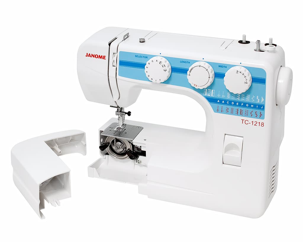 Электромеханическая швейная машина Janome TC-1218 - фото №12
