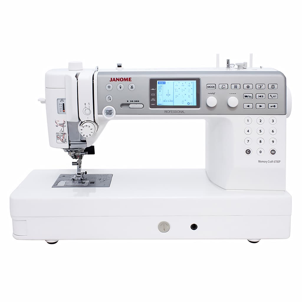 Швейная машина с микропроцессорным управлением Janome Memory Craft 6700P Professional
