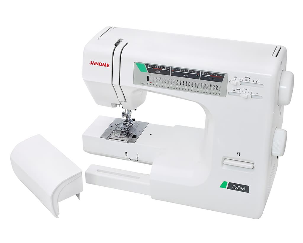 Электромеханическая швейная машина Janome 7524A (с жестким чехлом) - фото №17
