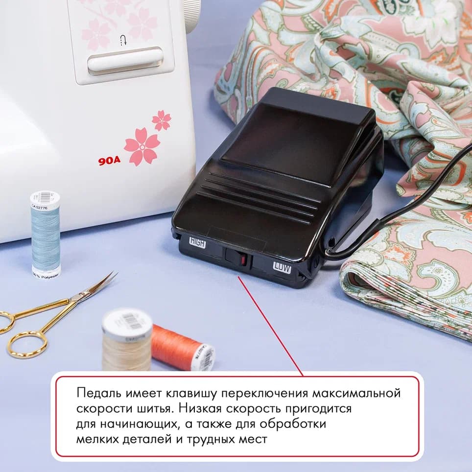 Электромеханическая швейная машина Janome 90A - фото №13