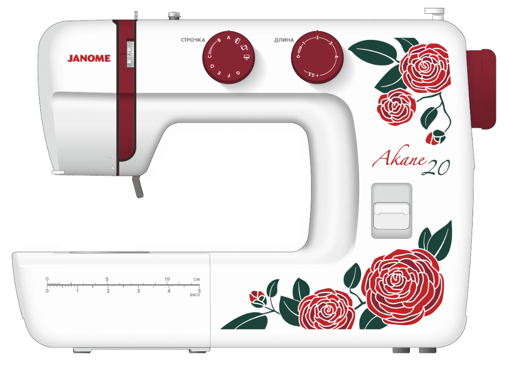 Электромеханическая швейная машина Janome Akane 20