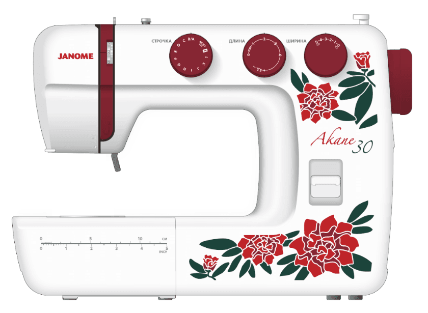 Электромеханическая швейная машина Janome Akane 30