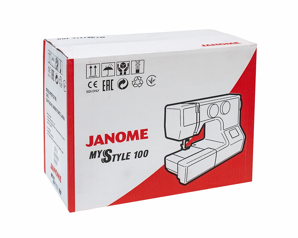 Электромеханическая швейная машина Janome My Style 100 - фото №9