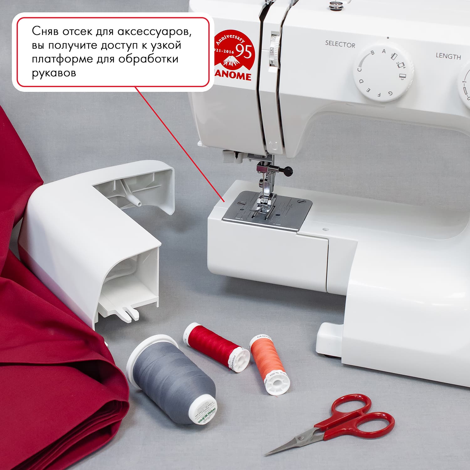 Электромеханическая швейная машина Janome Sakura 95 - №5