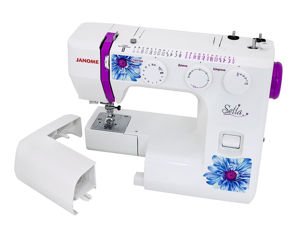 Электромеханическая швейная машина Janome Sella - фото №4