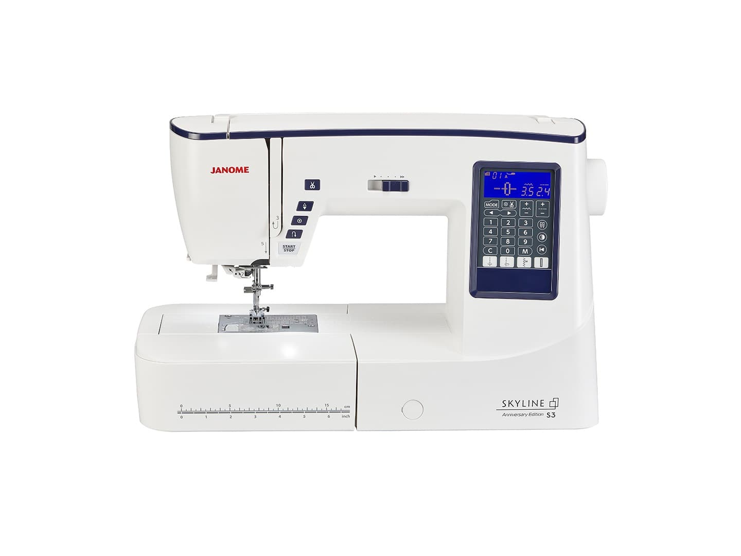Швейная машина с микропроцессорным управлением Janome Skyline S3 Anniversary Edition - №1