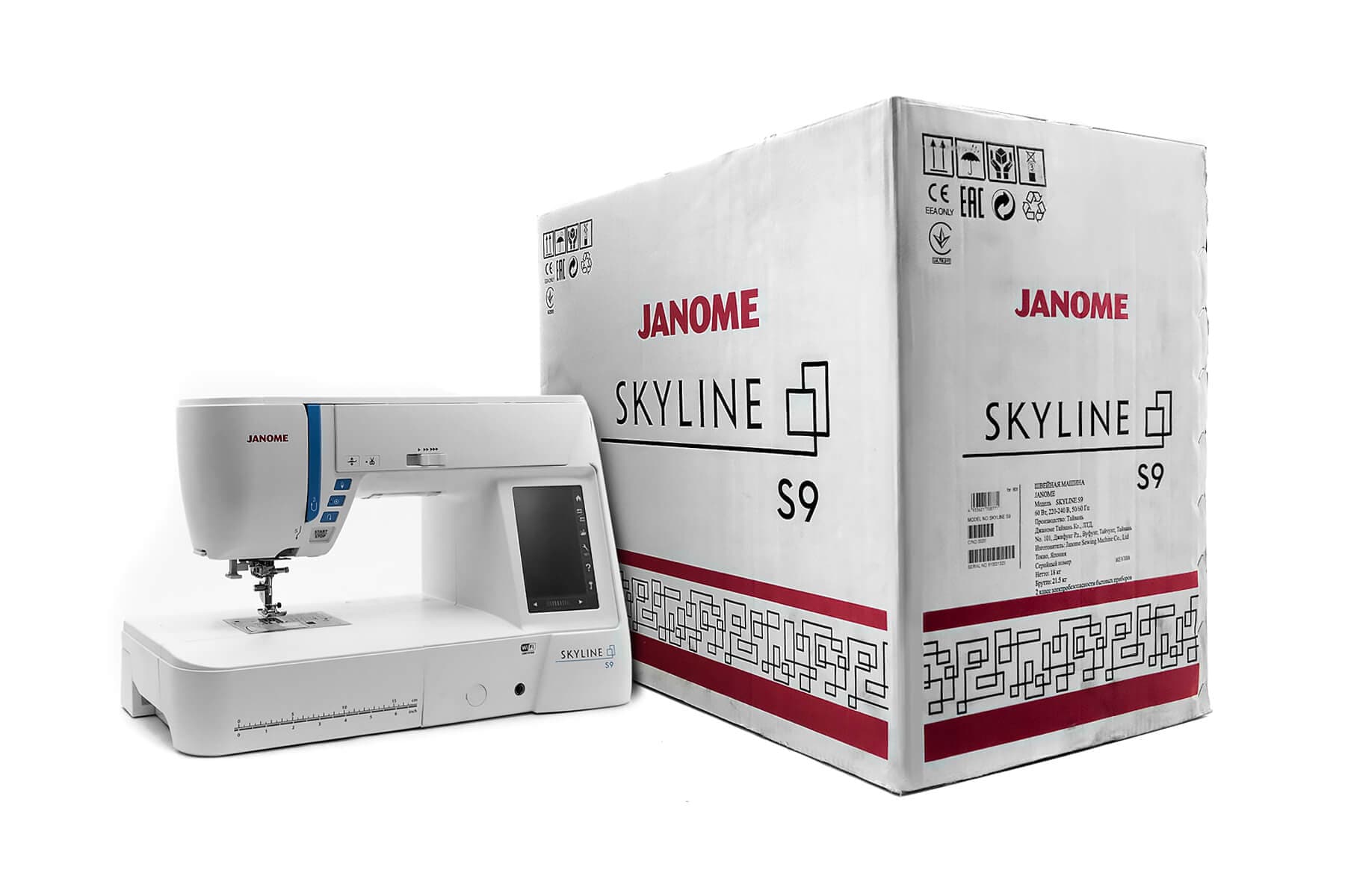 Швейно-вышивальная машина Janome Skyline S9 - №13