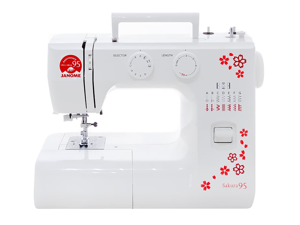 Электромеханическая швейная машина Janome 15 Midori - фото №2