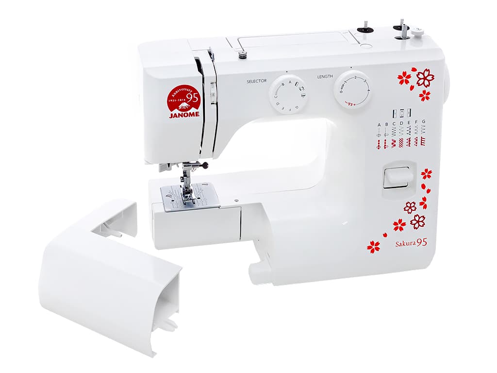 Электромеханическая швейная машина Janome 15 Midori - фото №4