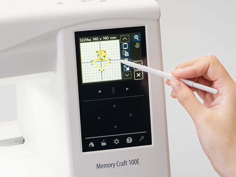 Цветной сенсорный дисплей